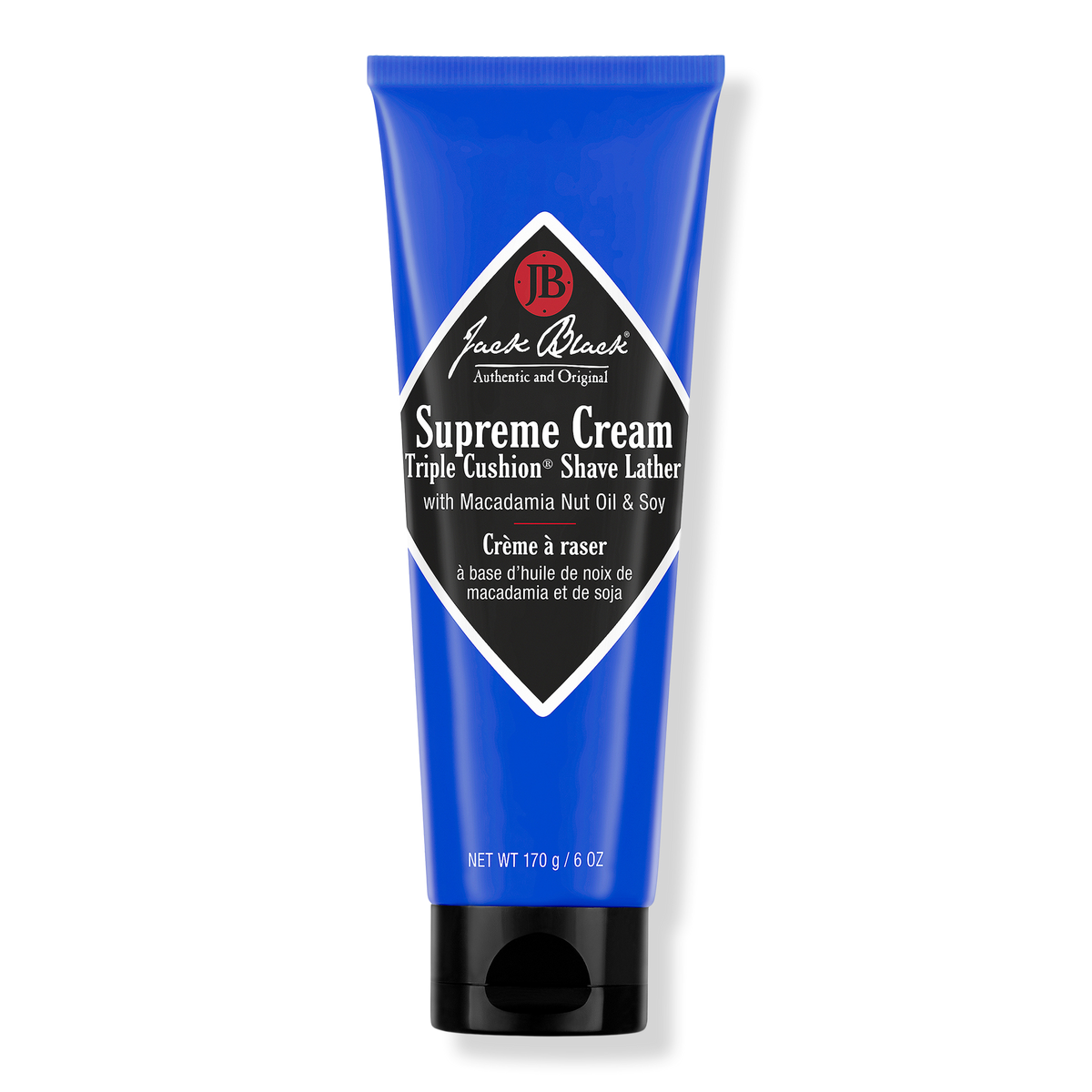 Jack Black Supreme Cream Triple Cushion Shave Lather, 6 oz