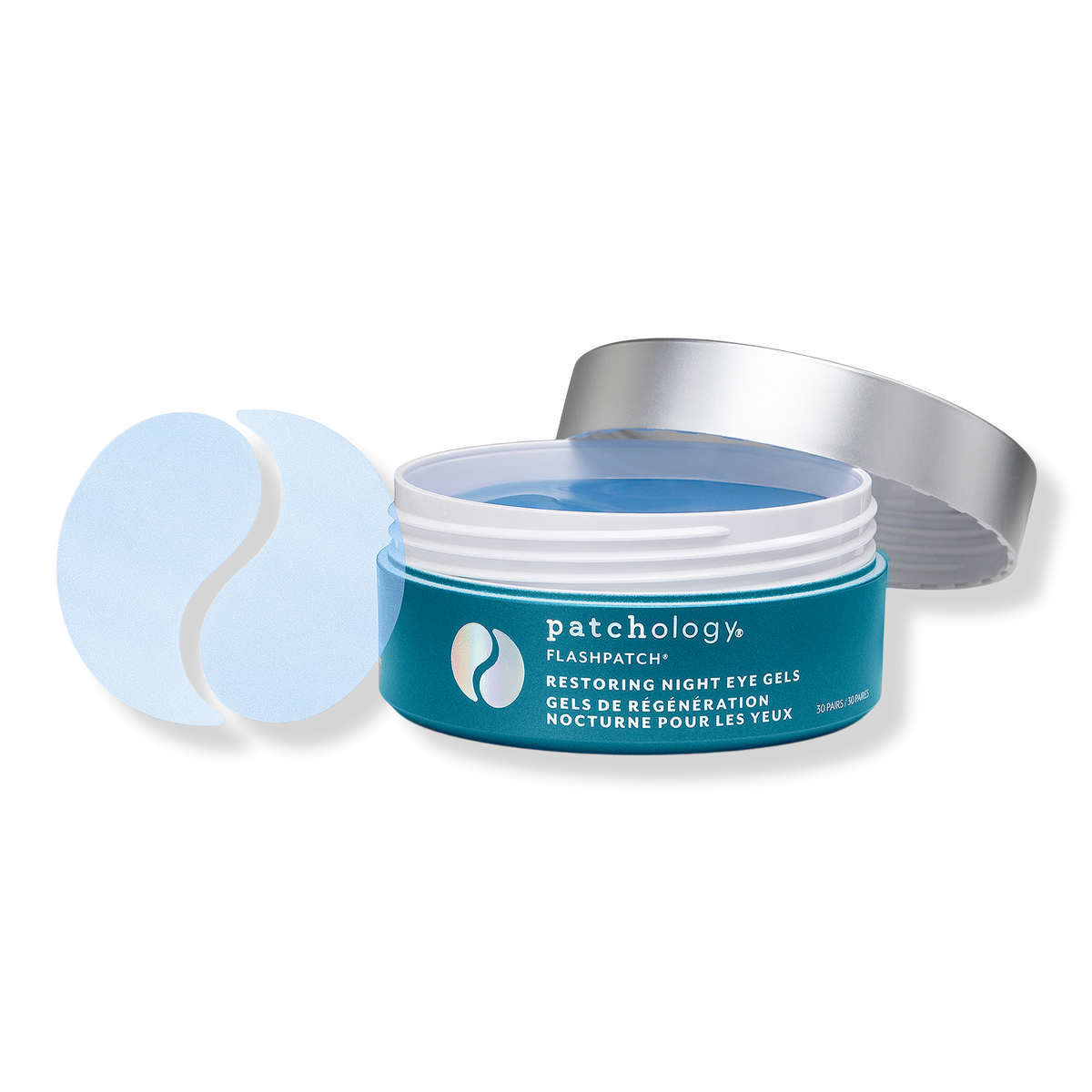 Patchology FlashPatch Restoring Night Eye Gels, 30 pair