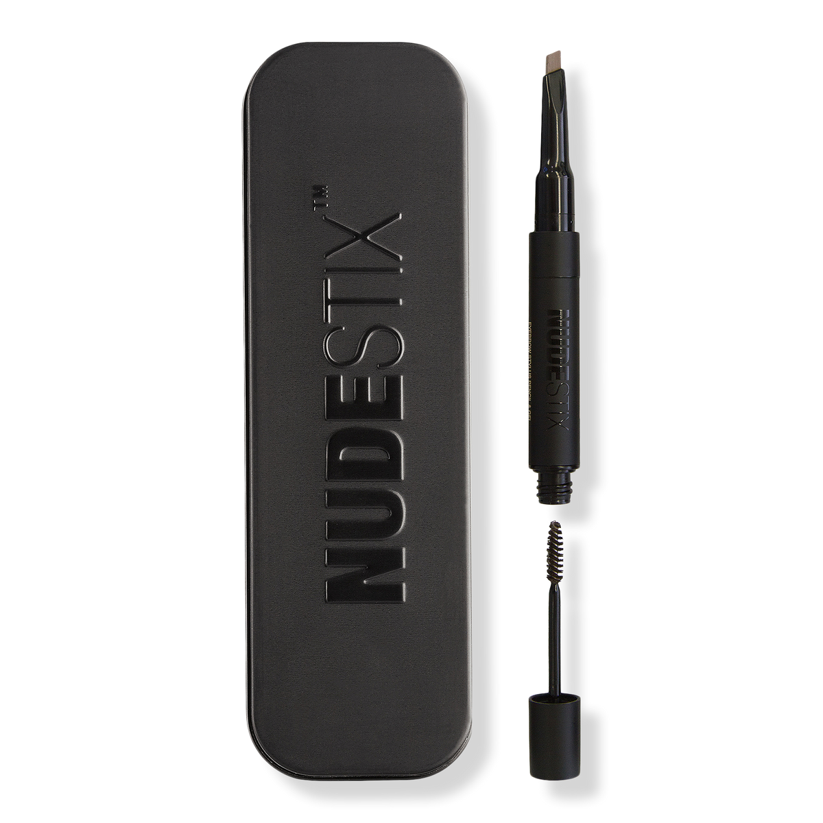 NUDESTIX Eyebrow Stylus + Gel, Dirty Blonde, 0.084 oz
