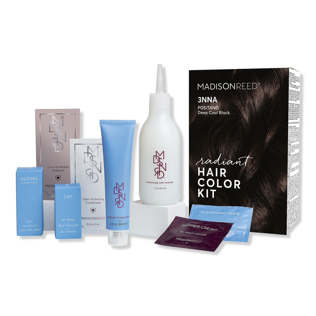Madison Reed Radiant Hair Color Kit, Positano Black, 1 ea