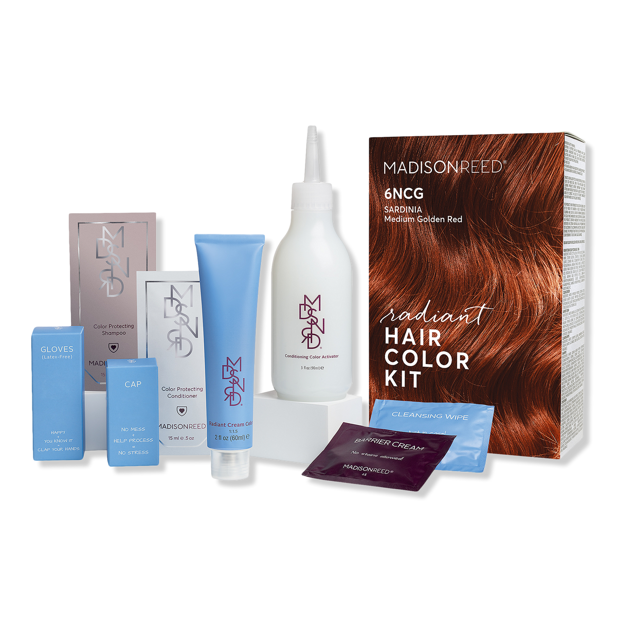 Madison Reed Radiant Hair Color Kit, Sardinia Red, 1 ea