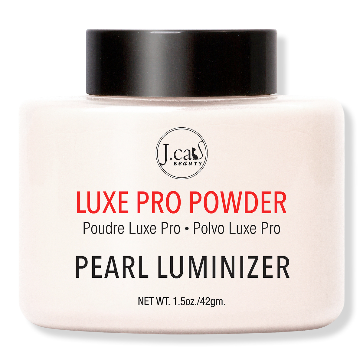 J.Cat Beauty Luxe Pro Powder, Pearl Luminizer, 1.5 oz
