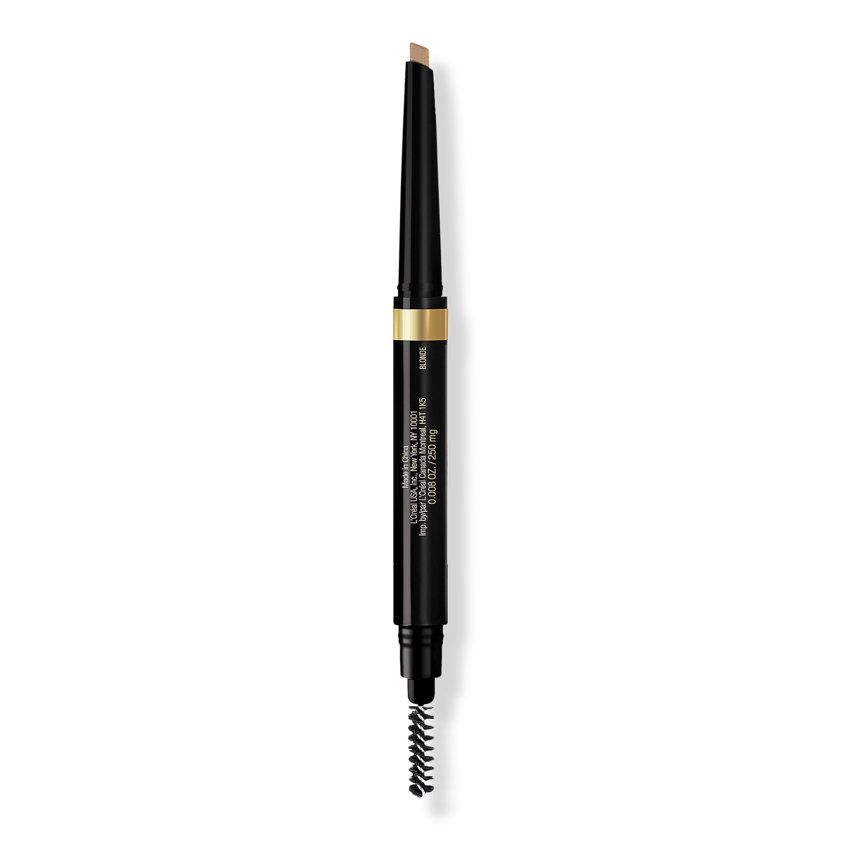 L'Oréal Brow Stylist Shape and Fill Pencil, Blonde, 0.008 oz