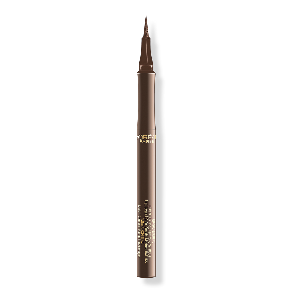 L'Oréal Infallible Super Slim Liquid Eyeliner, Brown, 0.034 oz