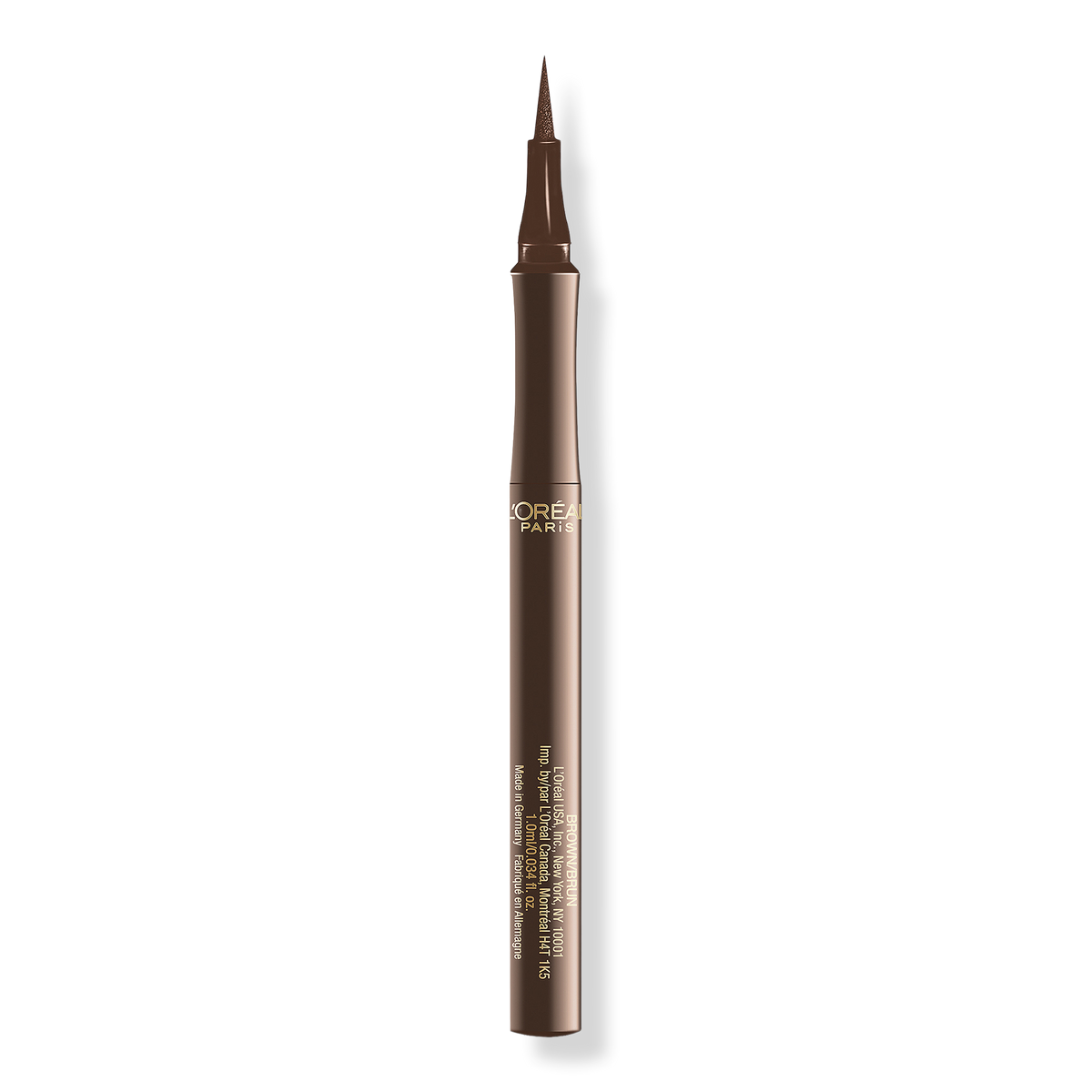 L'Oréal Infallible Super Slim Liquid Eyeliner, Brown, 0.034 oz