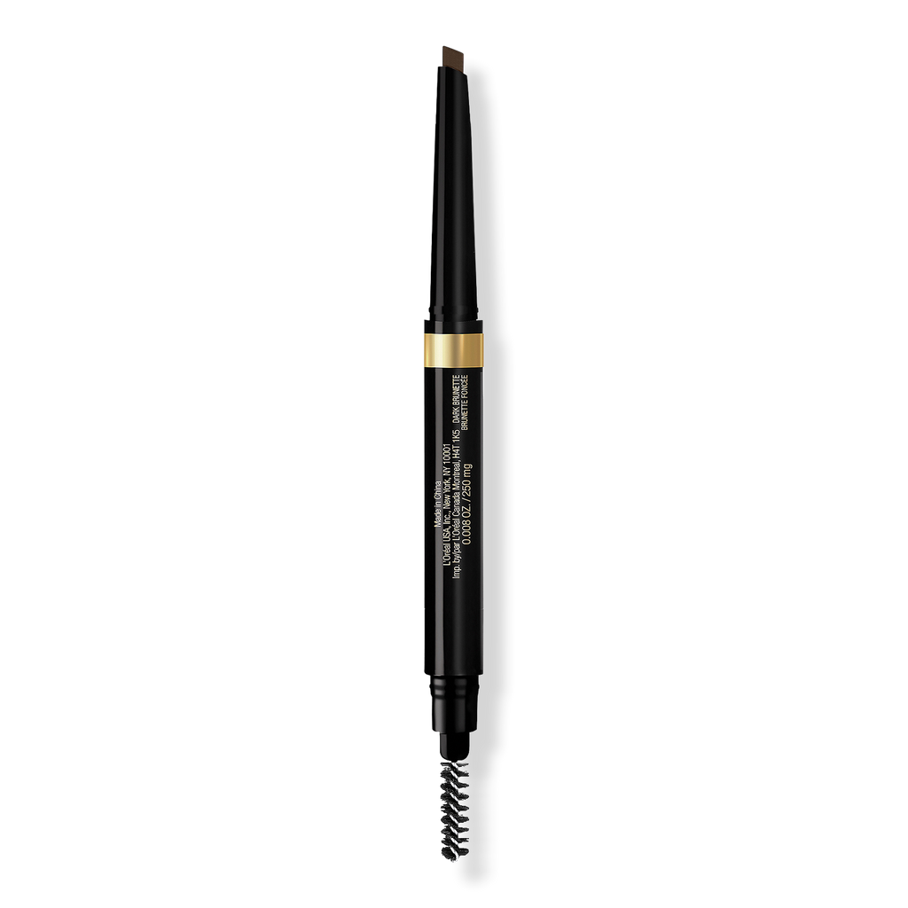 L'Oréal Brow Stylist Shape and Fill Pencil, Dark Brunette, 0.008 oz