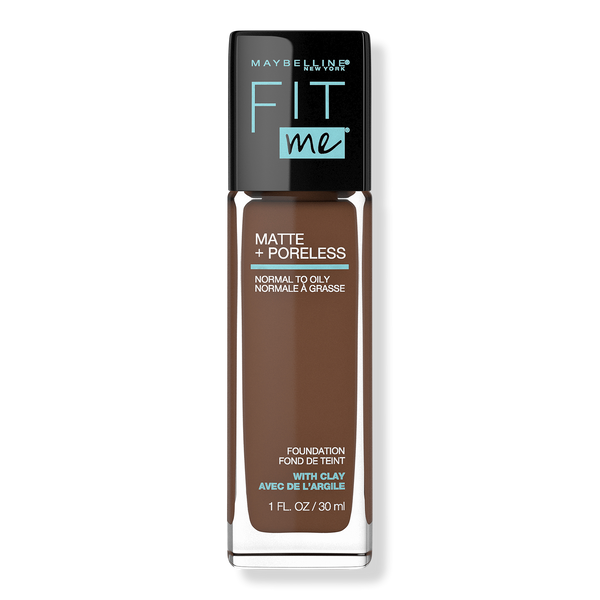 Maybelline Fit Me Matte + Poreless Liquid Foundation, Java 375, 1 oz