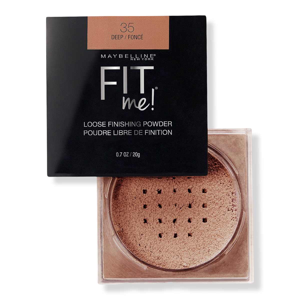 Maybelline Fit Me Loose Finishing Powder, Deep, 0.7 oz