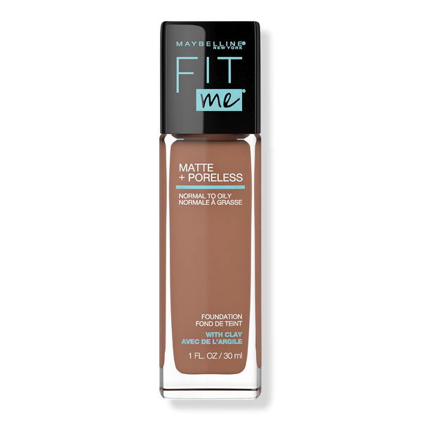 Maybelline Fit Me Matte + Poreless Liquid Foundation, Latte 358, 1 oz
