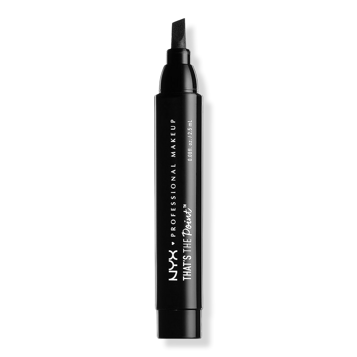 NYX Professional Makeup That's The Point Black Liquid Eyeliner, Super Edgy, 0.03 oz