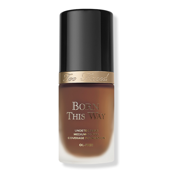 Too Faced Born This Way Undetectable Medium-to-Full Coverage Foundation, Cocoa, 1 oz