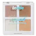 Lottie London Shimmer Squad Powder Highlighter Quad, 0.59 oz