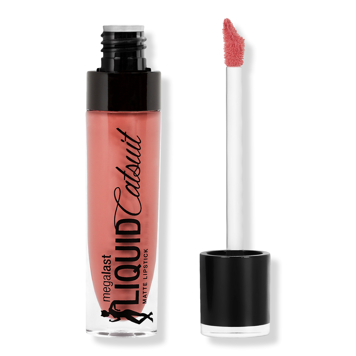 Wet n Wild MegaLast Liquid Catsuit Matte Lipstick, Nudist Peach, 0.21 oz