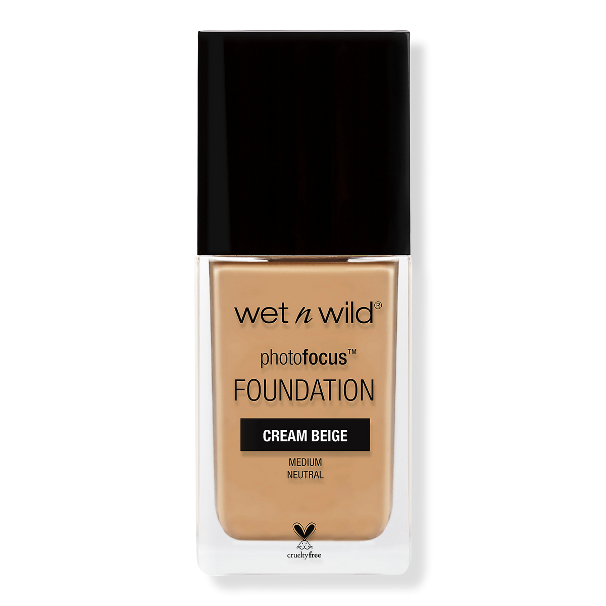 Wet n Wild PhotoFocus Liquid Foundation, Cream Beige, 1 oz