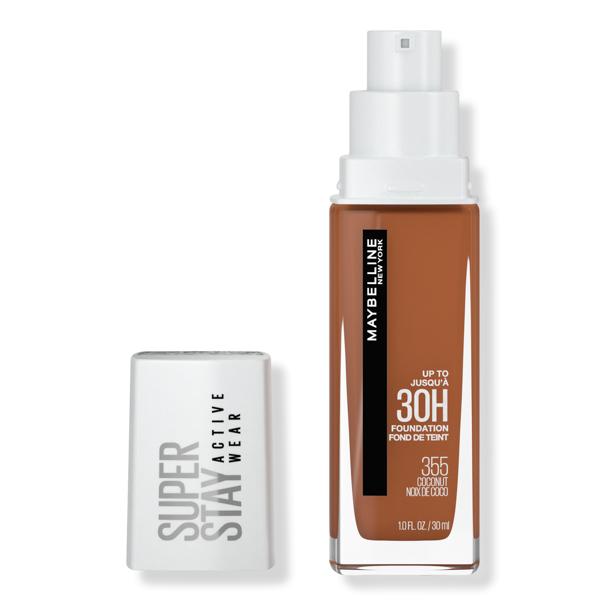 Maybelline Super Stay Full Coverage Foundation, Coconut 355, 1 oz
