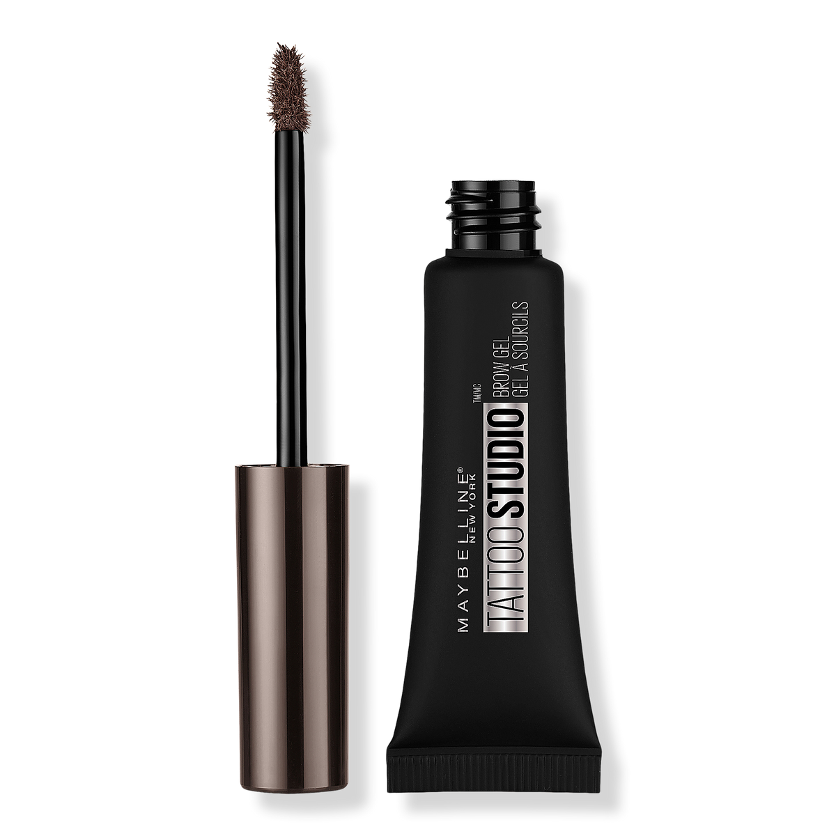 Maybelline Tattoo Brow Waterproof Eyebrow Gel, Deep Brown, 0.43 oz