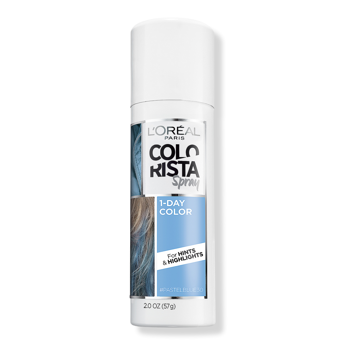L'Oréal Colorista 1-Day Spray, Pastelblue, 2 oz
