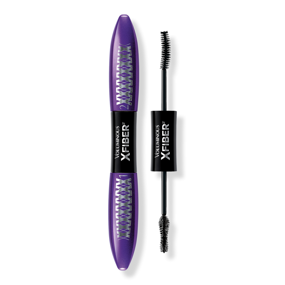L'Oréal Voluminous X Fiber Mascara, Blackest Black, 0.43 oz