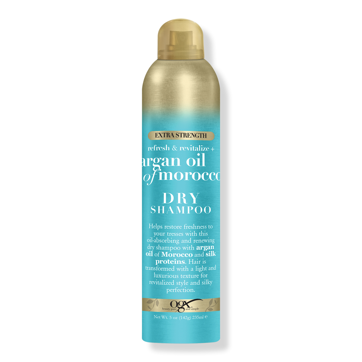 OGX Extra Strength Refresh & Revitalize + Argan Oil of Morocco Dry Shampoo, 5 oz