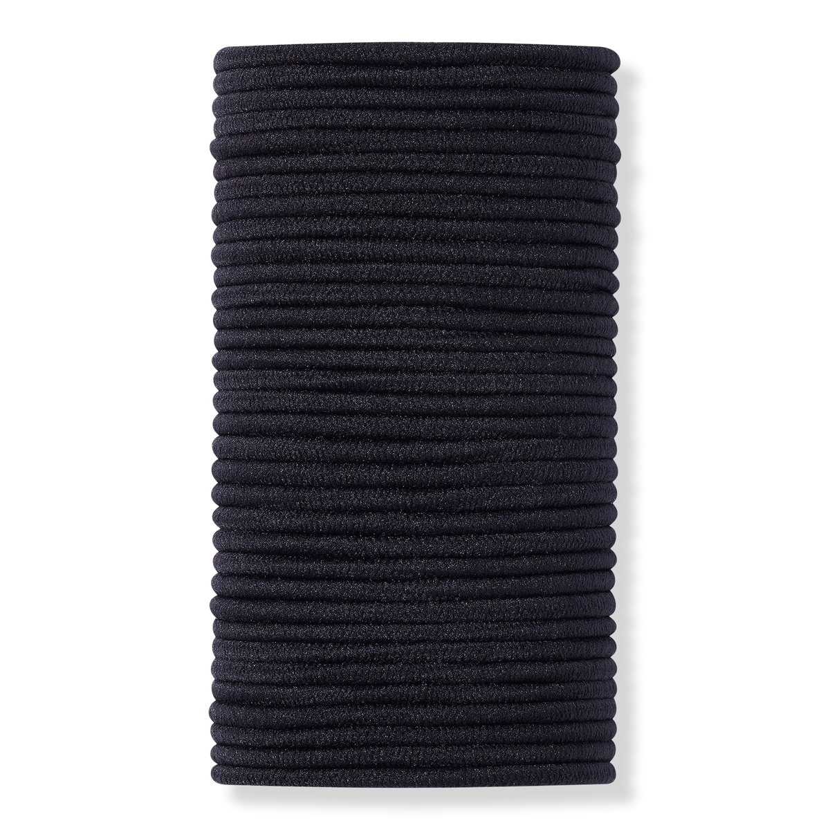 Scünci Assorted Colors No-Damage Elastics, Black, 34 ea