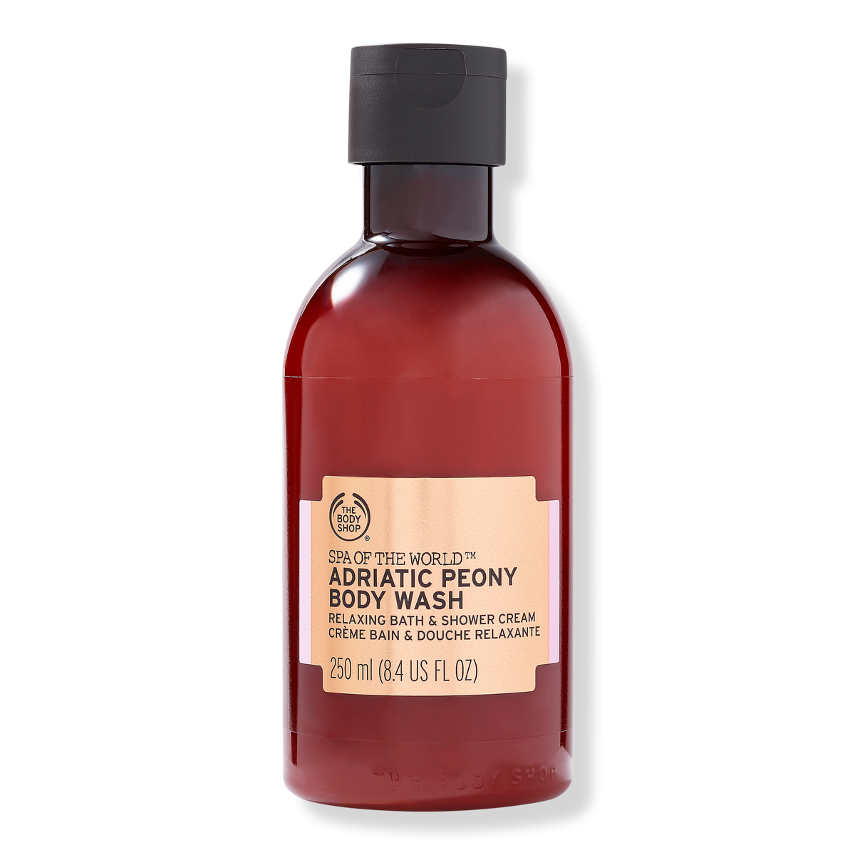 The Body Shop Spa Of The World Adriatic Peony Bath & Shower Cream, 8.4 oz