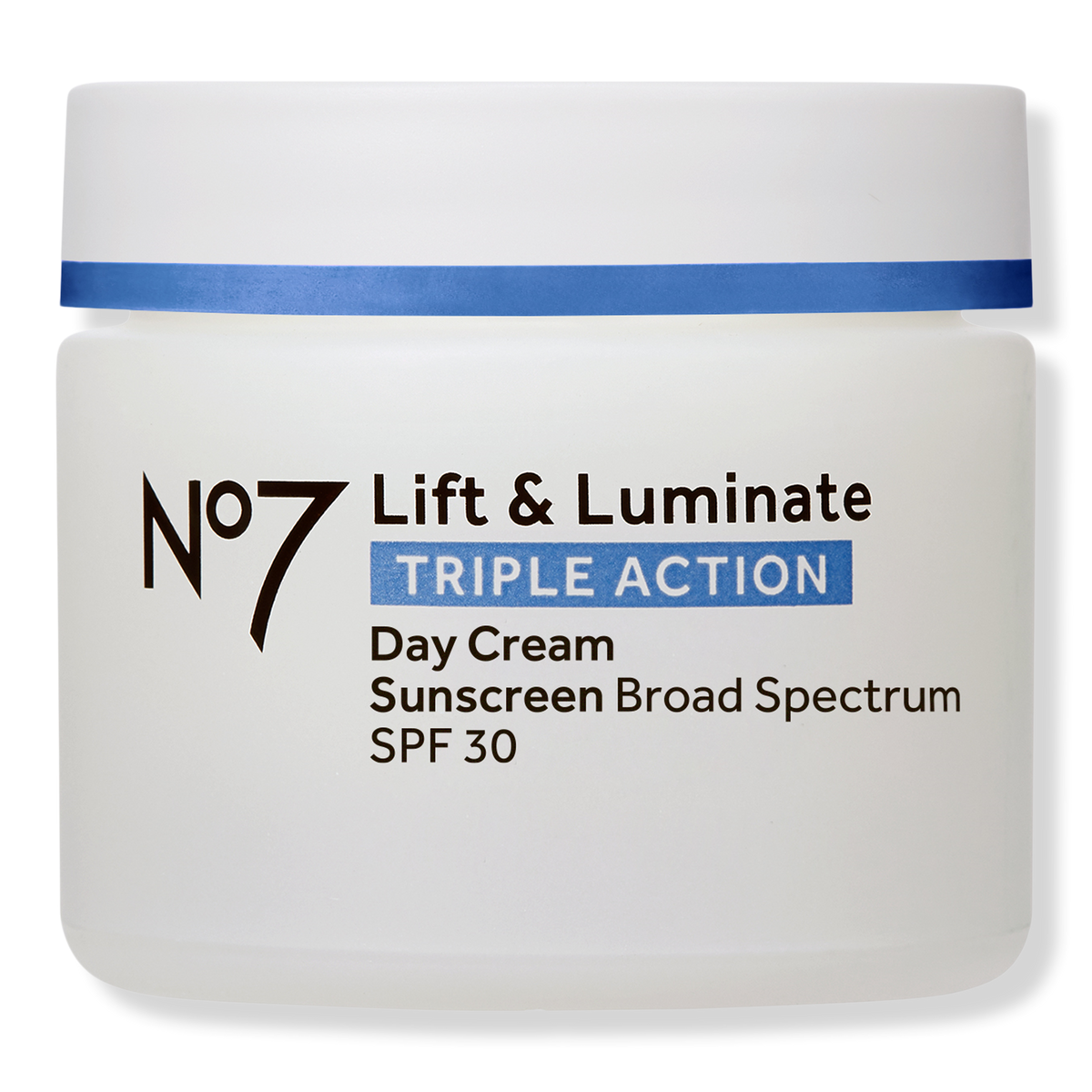 No7 Lift & Luminate Triple Action Day Cream, SPF 30, 1.6 oz