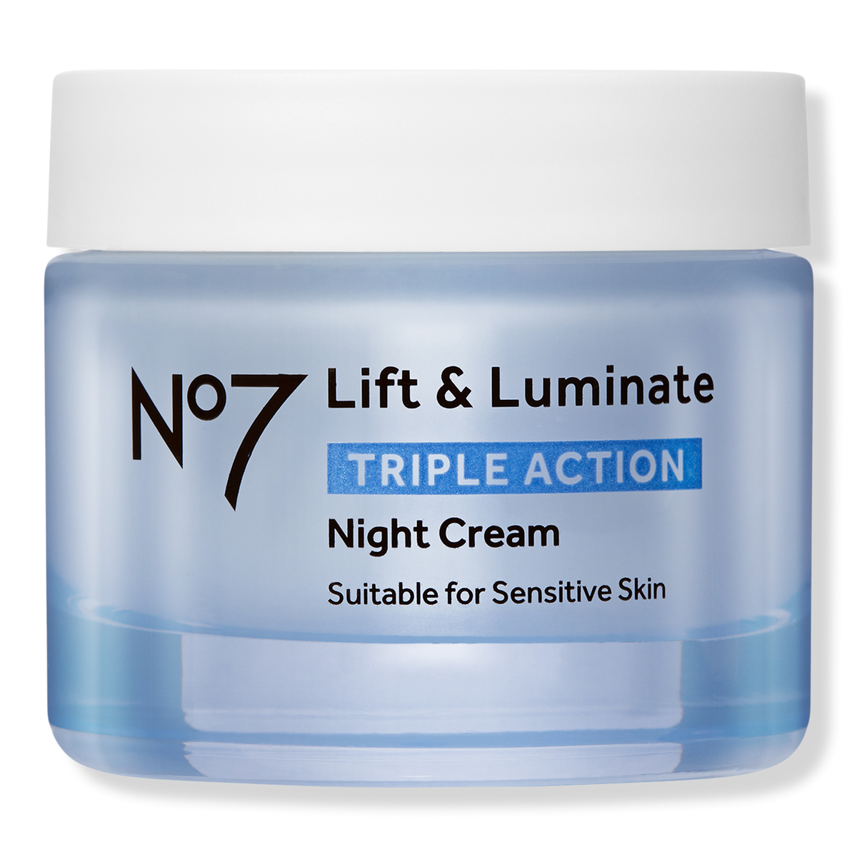 No7 Lift & Luminate Triple Action Night Cream, 1.6 oz