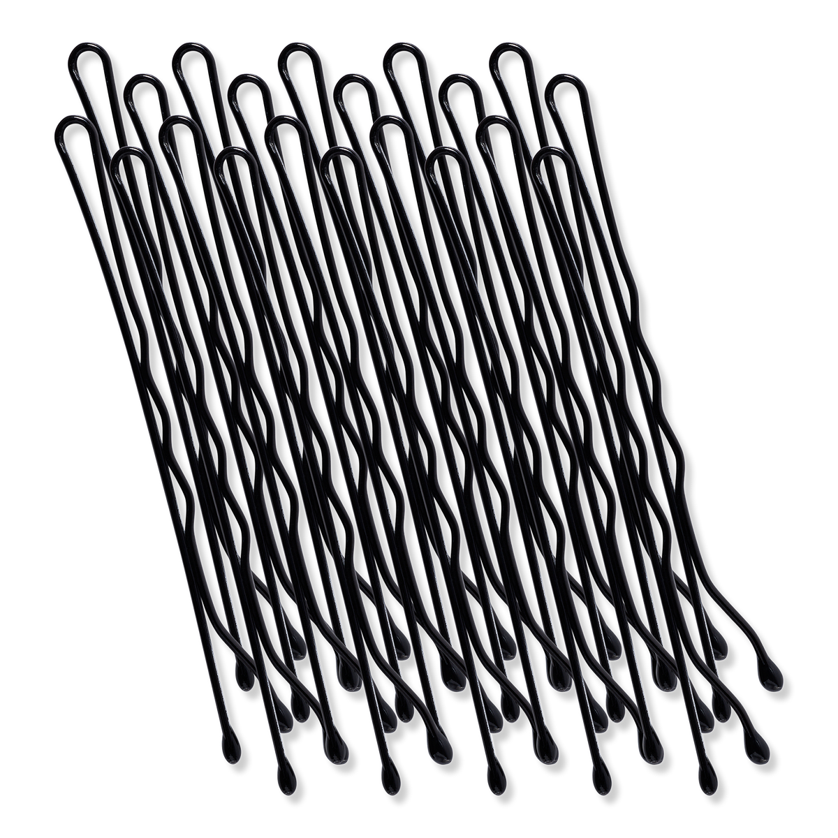 Kitsch Black Bobby Pin Set, 45 ea