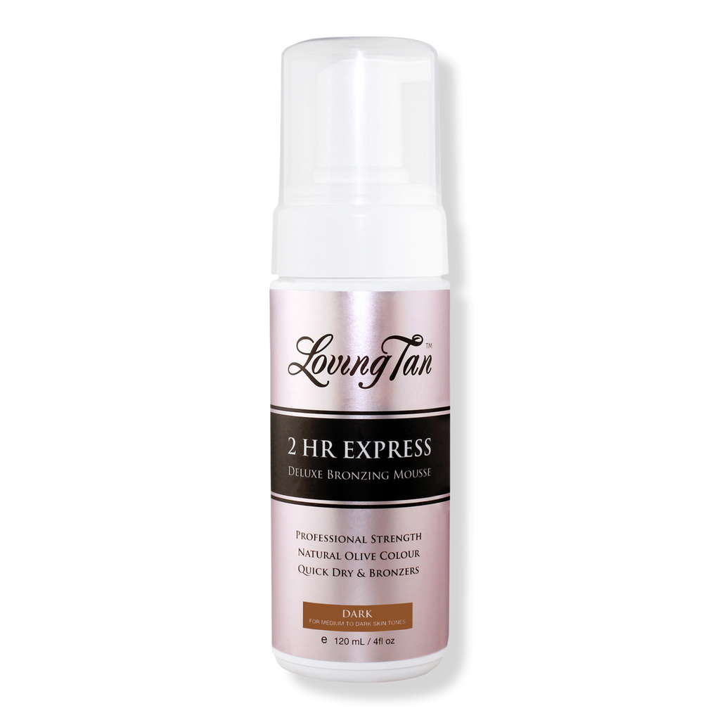 Loving Tan 2 HR Express Self Tanning Mousse Dark, 4 oz