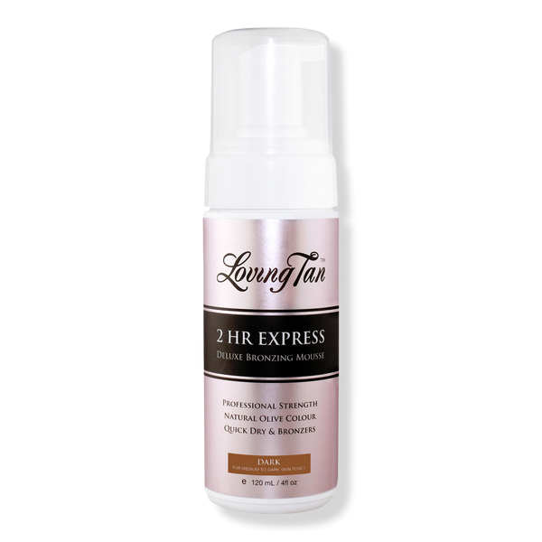 Loving Tan 2 HR Express Self Tanning Mousse Dark, 4 oz