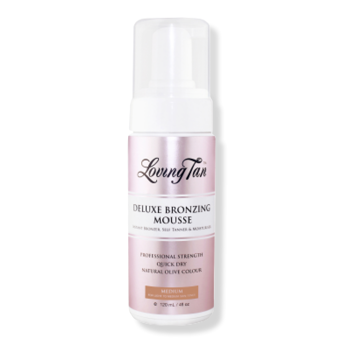 Loving Tan Deluxe Bronzing Mousse, Medium, 4 oz