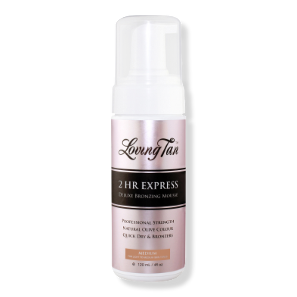Loving Tan 2 HR Express Self Tanning Mousse Medium, 4 oz