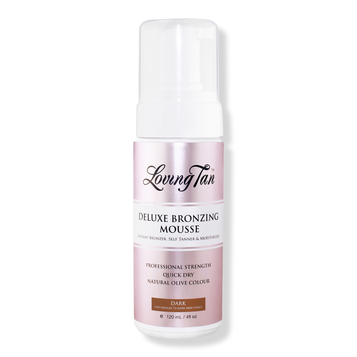 Loving Tan Deluxe Bronzing Mousse, Dark, 4 oz