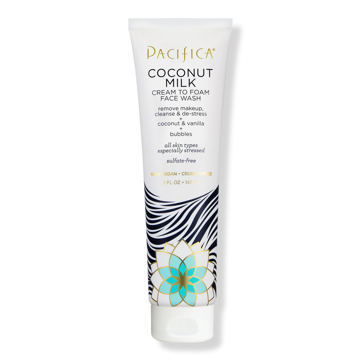 Pacifica Coconut Milk Cream to Foam Face Wash, 5 oz