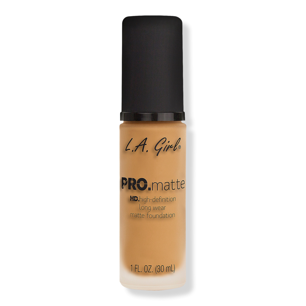 L.A. Girl Pro.Matte Foundation, Light Tan, 1 oz