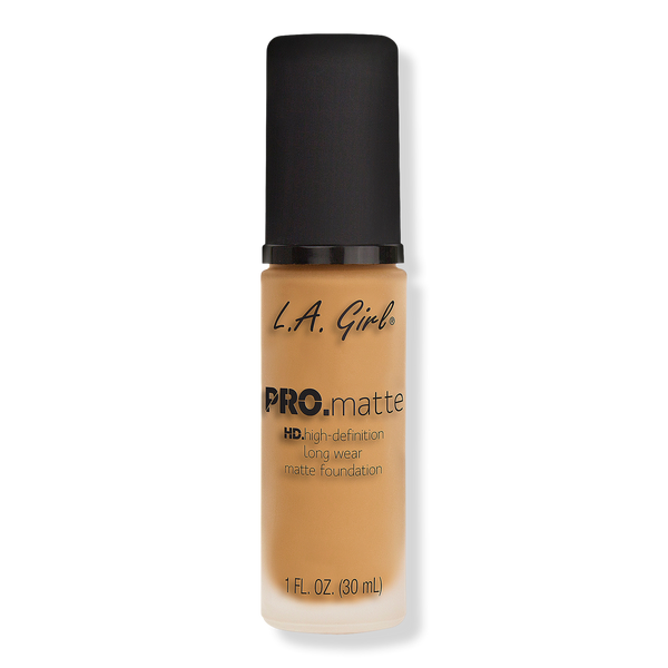 L.A. Girl Pro.Matte Foundation, Light Tan, 1 oz