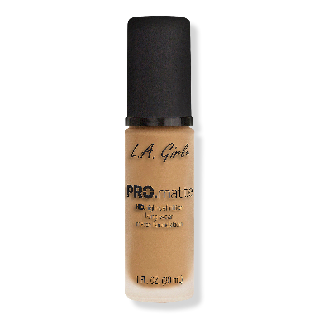 L.A. Girl Pro.Matte Foundation, Medium Beige, 1 oz