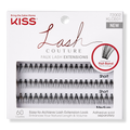 Kiss Lash Couture Faux Extensions Lash, Easy-to-Achieve Lash Extension Look, Clusters, 60 ea