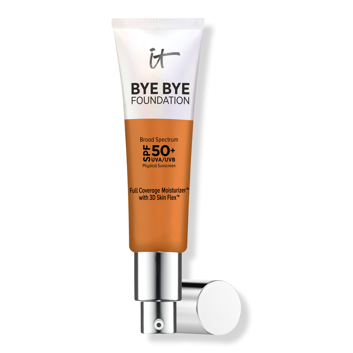 IT Cosmetics Bye Bye Foundation Full Coverage Moisturizer with, SPF 50+, Rich, 1.014 oz