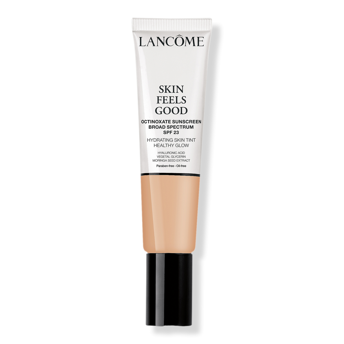 Lancôme Skin Feels Good Hydrating Tinted Moisturizer with, SPF 23, 010C Cool Porcelaine, 1.08 oz
