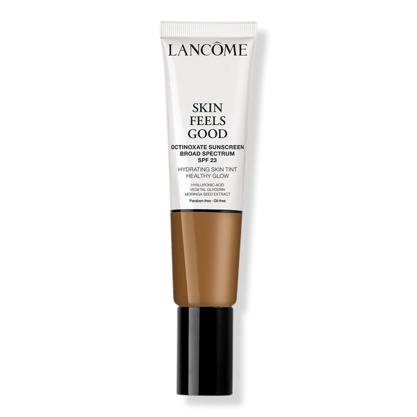 Lancôme Skin Feels Good Hydrating Tinted Moisturizer with, SPF 23, 12W Sunny Amber, 1.08 oz