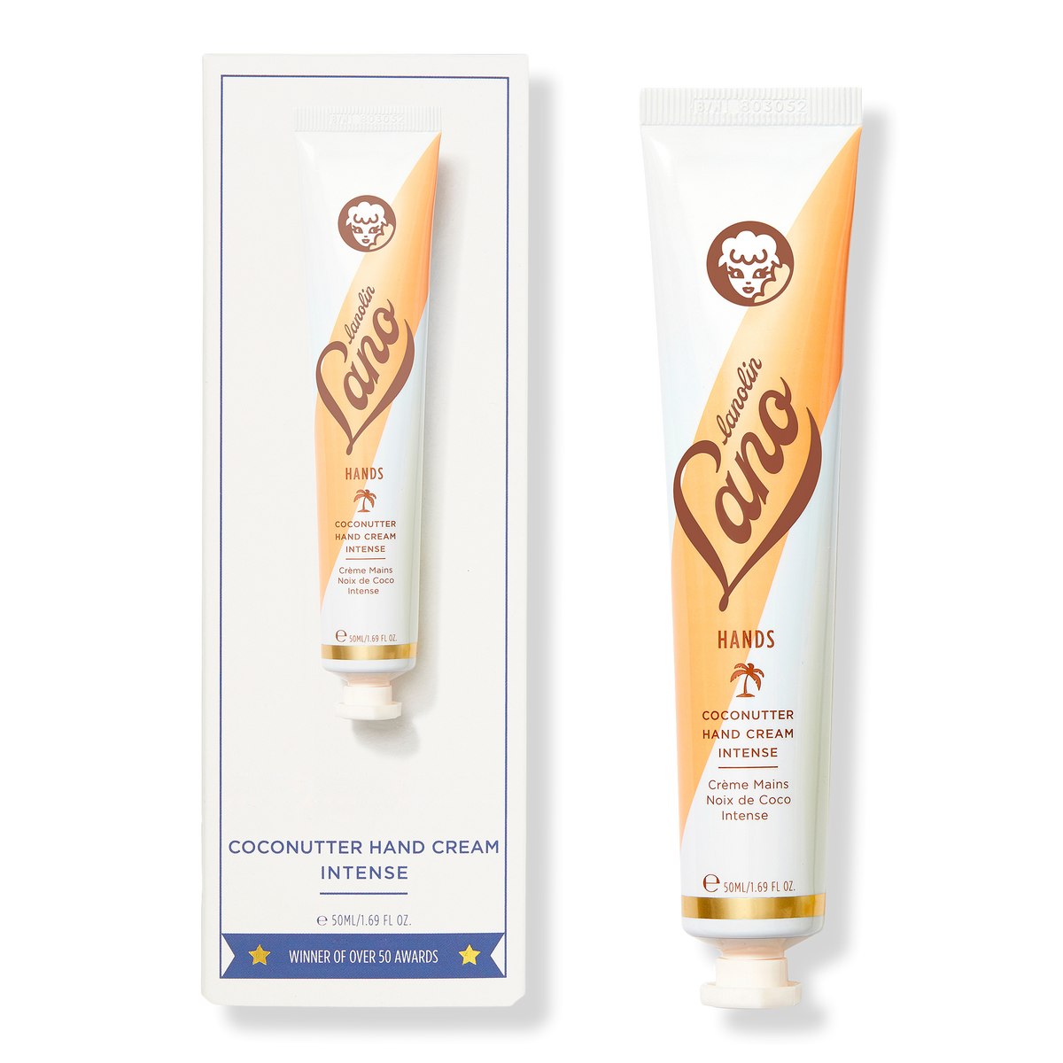 Lano Coconutter Hand Cream Intense, 1.69 oz