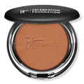 IT Cosmetics Celebration Full Coverage Powder Foundation, Deep, 0.3 oz