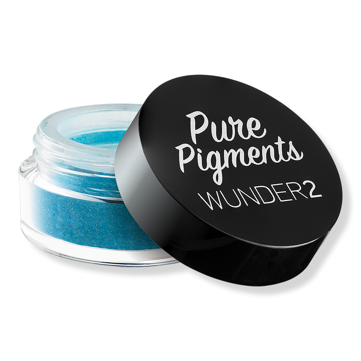 Wunder2 Pure Pigments, Maldives Blue, Turquoise with Glitter, 0.42 oz