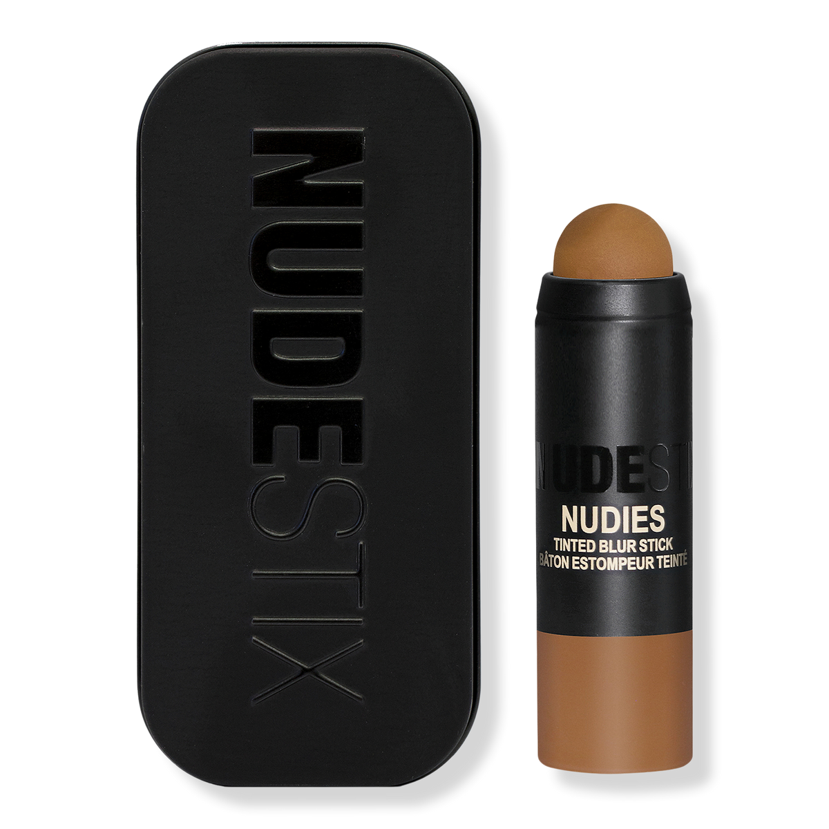 NUDESTIX Nudies Tinted Blur Stick, Medium 7, 0.216 oz
