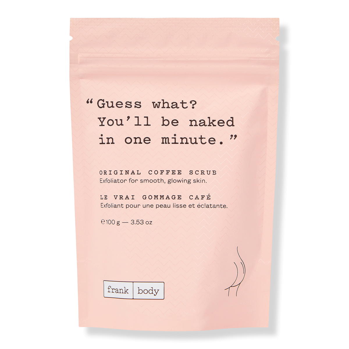 frank body Original Coffee Scrub, 3.5 oz