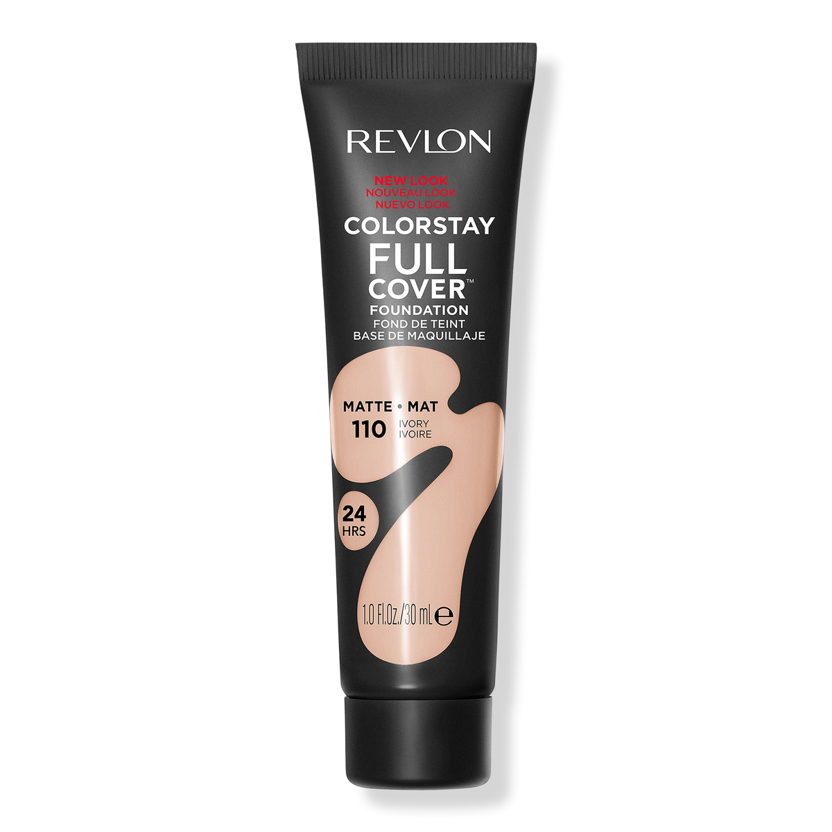 Revlon ColorStay Full Cover Foundation, Ivory 110, 1 oz