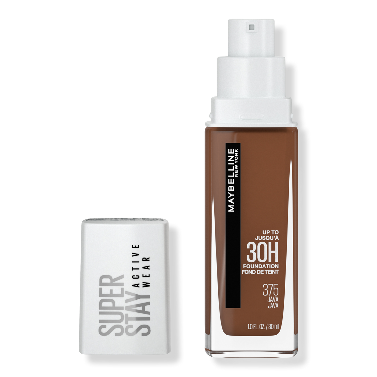 Maybelline Super Stay Full Coverage Foundation, Java 375, 1 oz