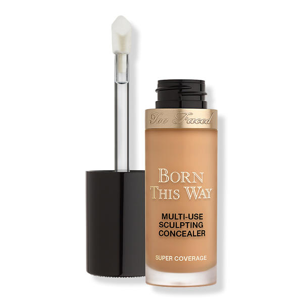Too Faced Born This Way Super Coverage Multi-Use Sculpting Concealer, Warm Sand, 0.5 oz