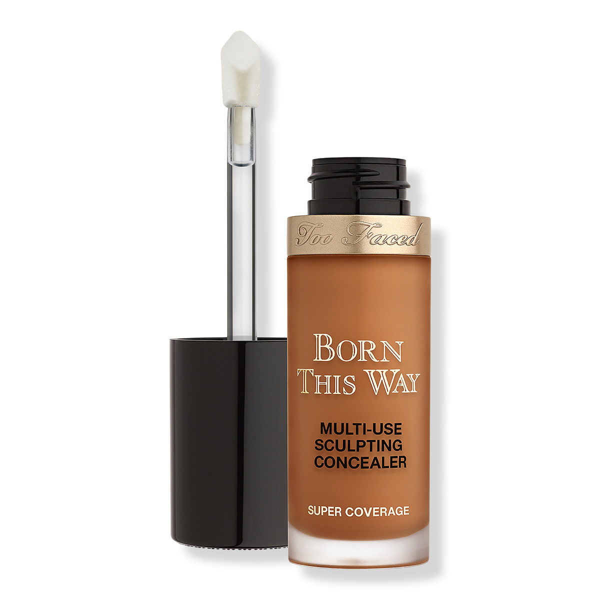 Too Faced Born This Way Super Coverage Multi-Use Sculpting Concealer, Toffee, 0.5 oz